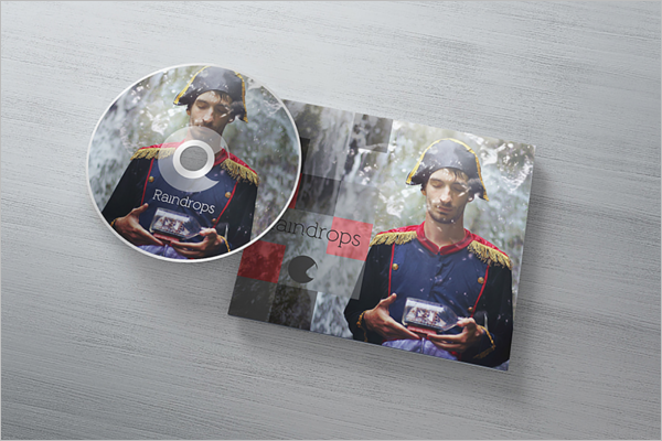 DVD Case Template PSD Free Download