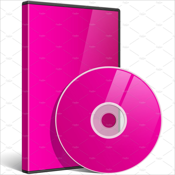 Editable DVD Case Template