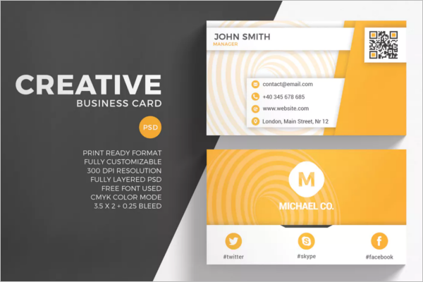 Elegant Creative Business Card Design
