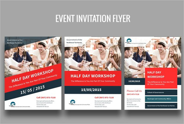 Event Invitation Flyer Template
