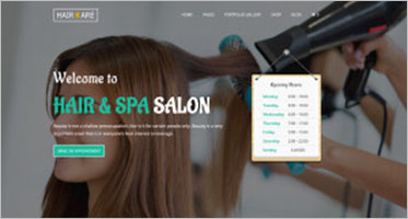 15+ Hair Salon Wordpress Themes