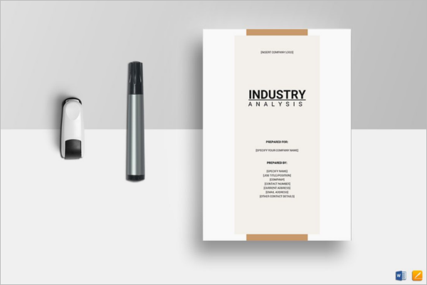 Industry Analysis Template Word