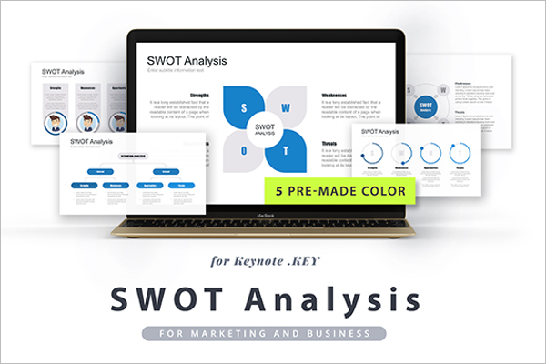 SWOT Analysis Keynote Template