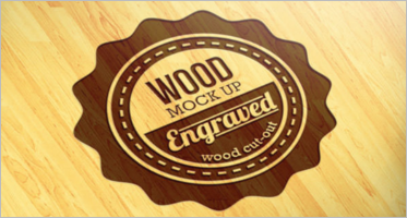 46+ Free PSD Wood Logo Mockups