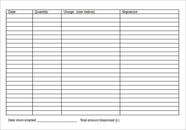 16+ Bar Inventory Templates Free word, Excel Formats