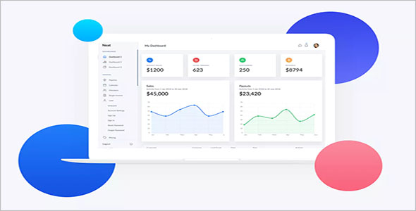 25+ HTML Dashboard Templates Free Website Themes