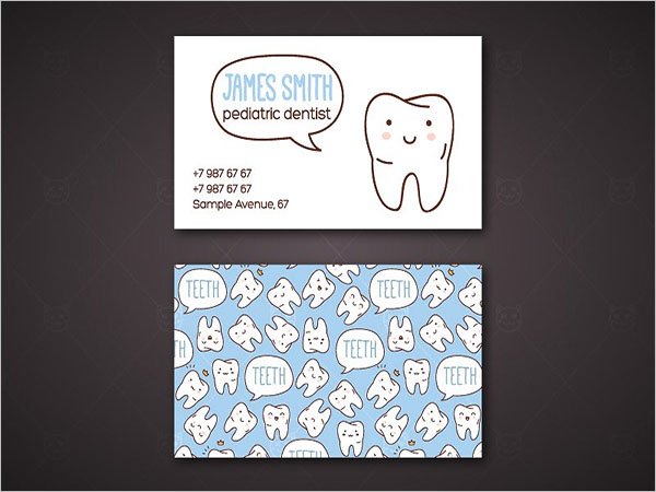 Business Card ForÂ Dental Care