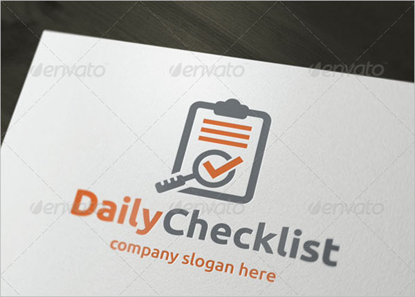 Daily Checklist Design