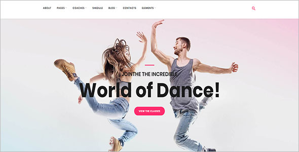 Dance Coaching WordPress Theme