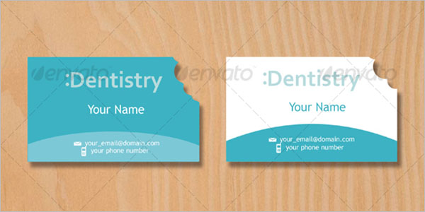 Dentist Business Card Blank Design