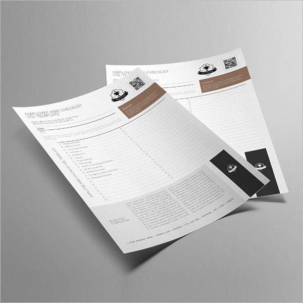 Employee Hire Checklist Template PDF