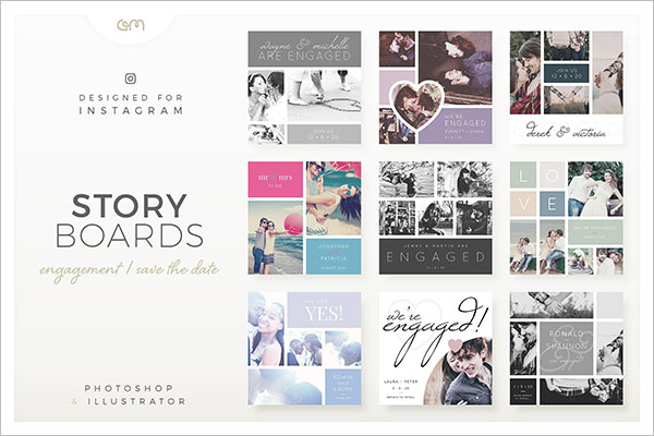 Engagement Storyboard Template