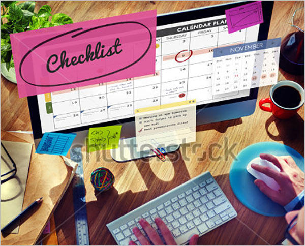Event Schedule Checklist Template
