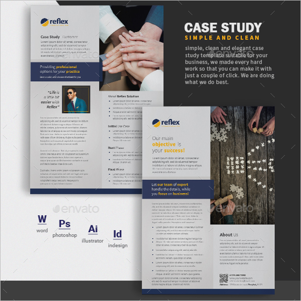 Example Of Case Study Template