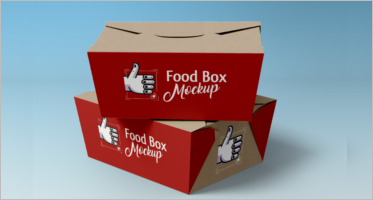 102+ Food Box PSD Mockup Templates