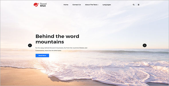 Free Travel Agency WordPress Theme