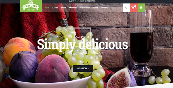 Fruit Store Ecommerce HTML Template