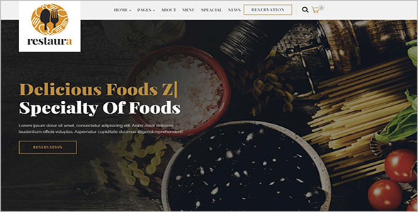 HTML5 Catering Website Template