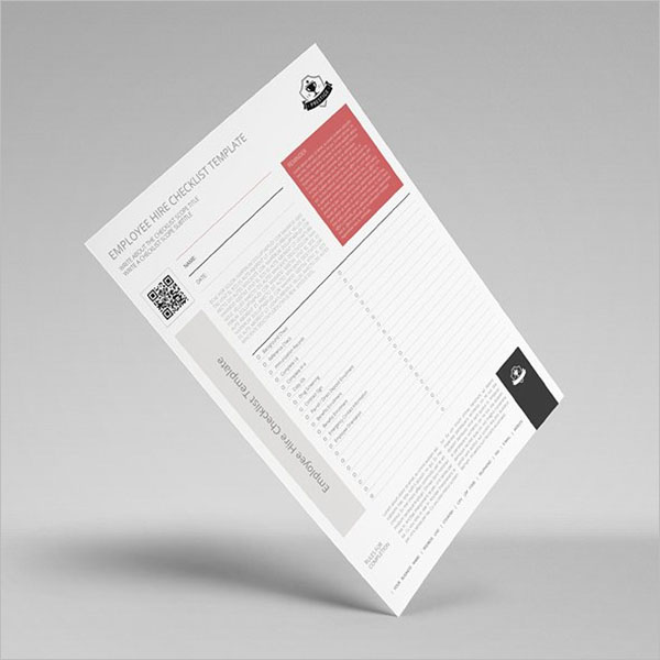InDesign Checklist Template ForÂ New Hire