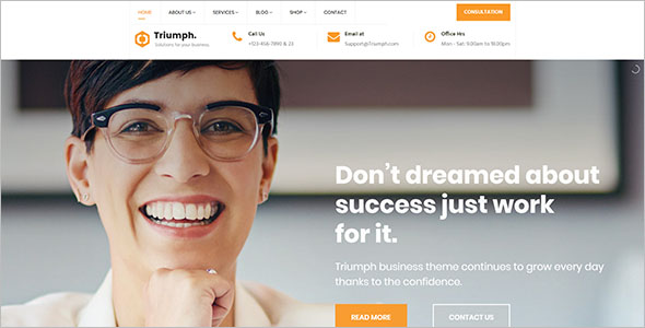 Joomla Template ForÂ Business Services