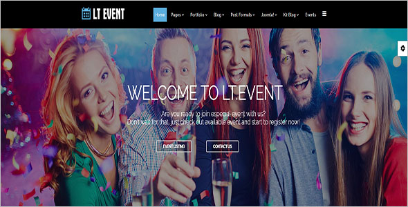Joomla Template For Event