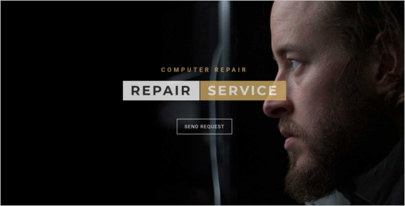 Laptop Repair Website Template