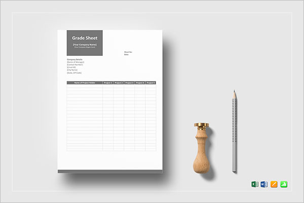 MS Word Sales Sheet Template