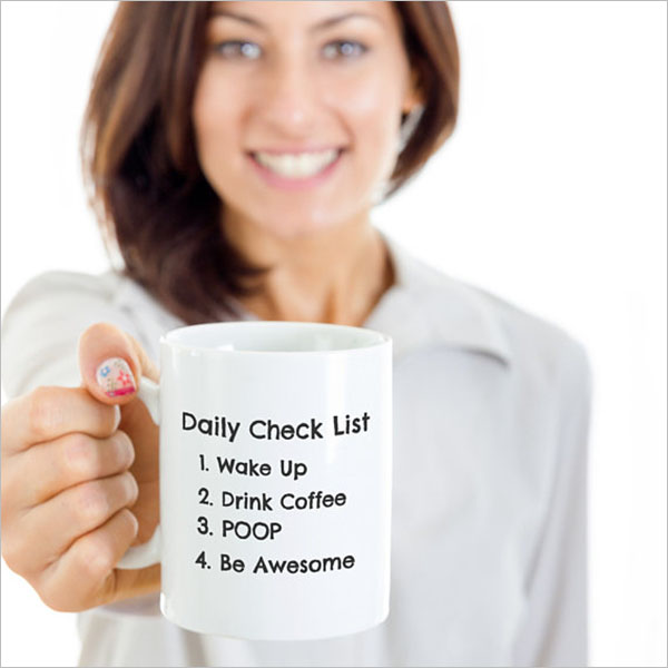 Modern Daily Checklist Template