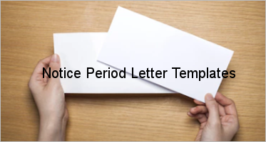 27+ Sample Notice Period Letter Templates