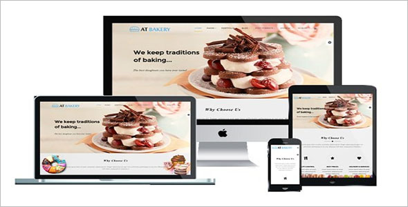 One Page Bakery Joomla Template