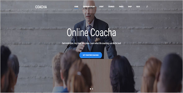 Online Coaching WordPress Theme