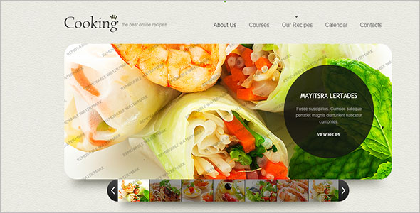 Online Food Ordering Website Template
