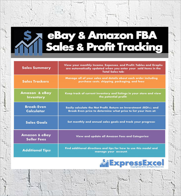 Online Sales Tracking Template