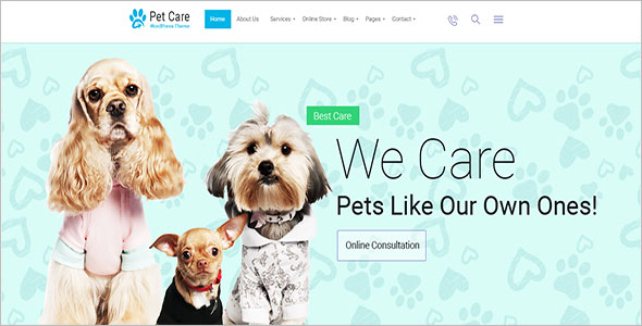 Pet Clinic Bootstrap Template