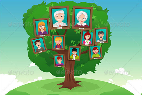 Photo Family Tree Format Template