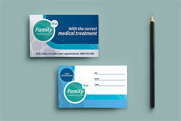 Photoshop Dental Care Business Card Template