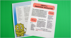19+ Printable PreSchool Newsletter Templates