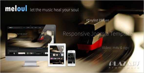 Responsive Music Joomla Template