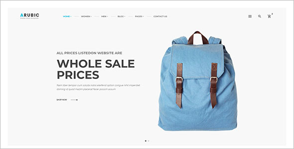 Retail Bootstrap Template
