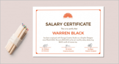 16+ Sample Salary Certificate Templates