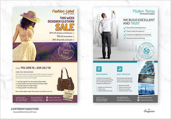 Sales Sheet Design