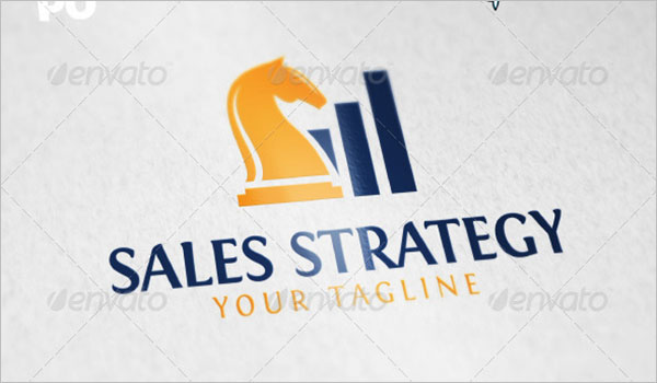 Sales Strategy Logo Template