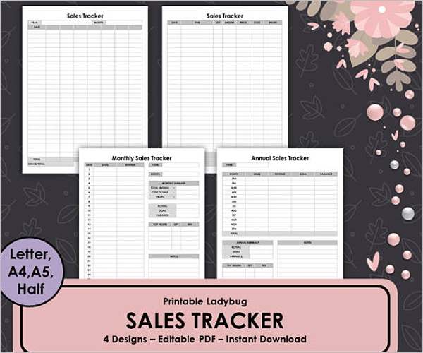 Sales Tracking Template Excel