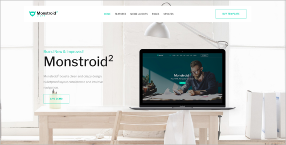 32+ Scrolling Website Templates Free Parallax Website Themes