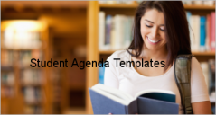 14+ Printable Student Agenda Templates