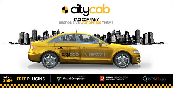Taxi Company WordPress Theme