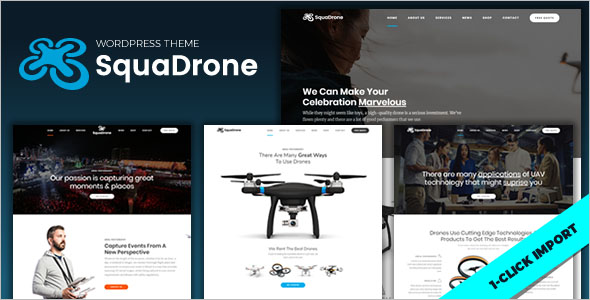 UAV Business WordPress Theme