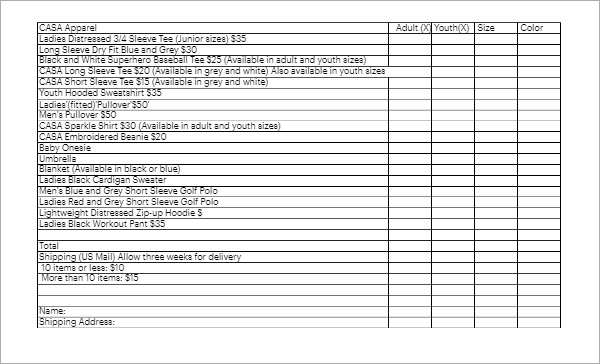 35+ Sales Order Templates Free PDF, Doc, Excel Formats