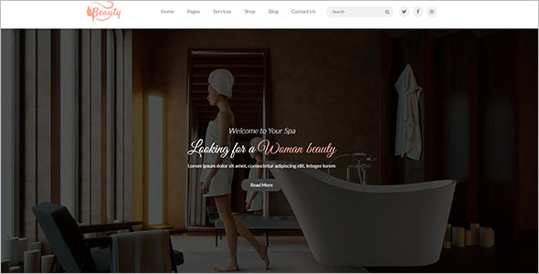 Beauty Salon HTML5 Template