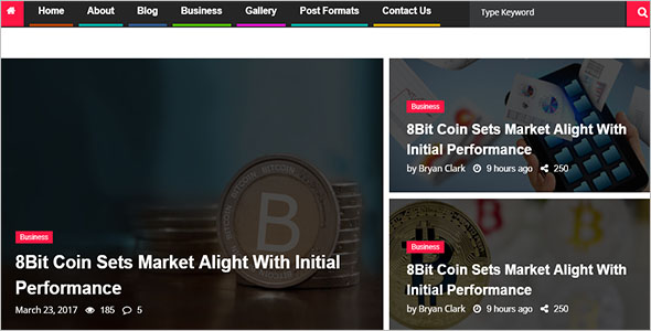 21+ Magazine Bootstrap Templates Free Website Themes